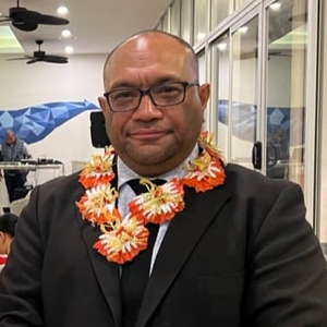 Associate Professor Dr Sione Vaka MNurs, PhD (Poutumatua Pasifika Tausisoifua at Waikato University)